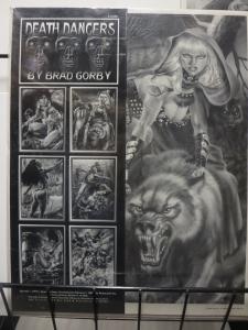 Comic Art Portfolios Lot of 6 11 x 14 B&W 36 prints BAD GIRLS ART Balent etc.