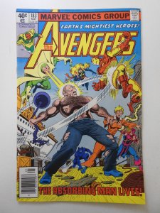 The Avengers #183 (1979) vs The Absorbing Man! Sharp VG/Fine Condition!