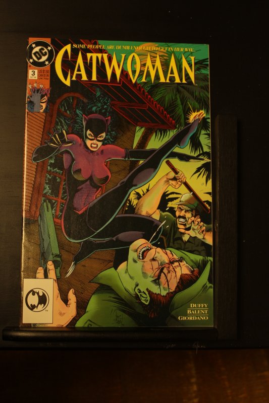 Catwoman #3 Newsstand Edition (1993) Catwoman