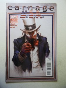 Carnage U.S.A. #2 (2012) VF Condition
