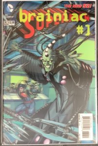 Superman #23.2 3-D Motion Cover (2013, DC) Brainiac Cover. NM/MT