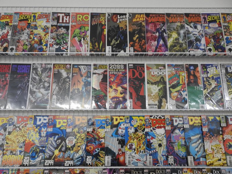 Huge Lot of 190+ Comics W/ She-Hulk, Dr. Doom, Secret Invasion Avg VF Condition!