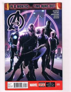 Avengers # 35 FN 1st Print Marvel Comic Book Thor Hulk Iron Man Ant-Man S63