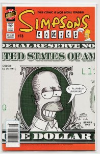 Simpsons Comics #78 (2003) The Simpsons