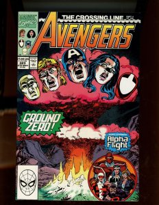 Avenger #323 - Paul Ryan, Thomas Palmer, Sr. Cover Art.  (9.2) 1990