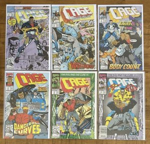 Cage #1,2,3,4,5,7,8,10,12 1992 Luke Power Man NM Lot