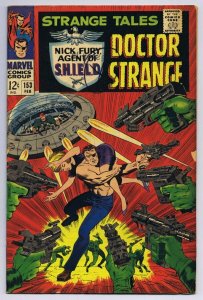 Strange Tales #153 ORIGINAL Vintage 1967 Marvel Comics Nick Fury Dr Strange