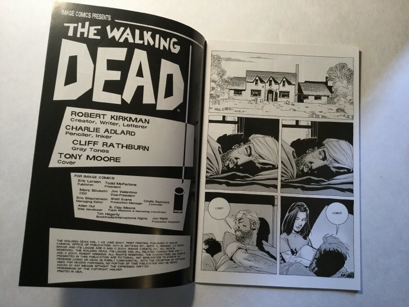 Walking Dead 9 Near Mint Nm 1st First Otis Image