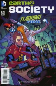 Earth 2: Society #5 VF/NM; DC | save on shipping - details inside