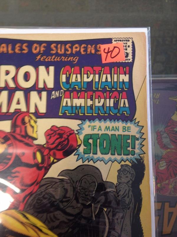 Tales of suspense 95 VF iron man Captain America 1967