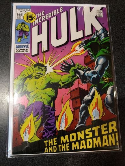 ​THE INCREDIBLE HULK #144 VS DR.DOOM