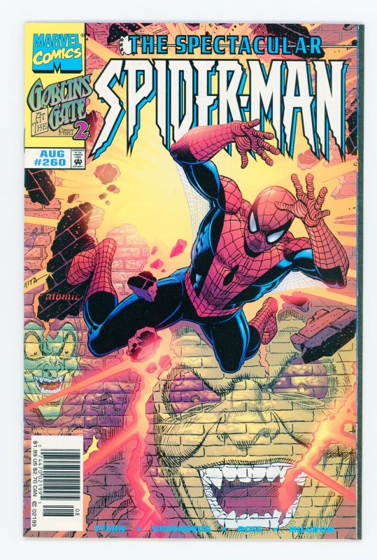 Spectacular Spider-Man #260 Green Goblin Hobgoblin Newsstand NM