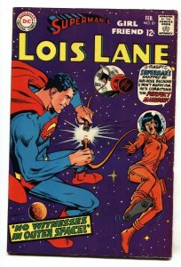 SUPERMAN'S GIRL FRIEND LOIS LANE #81 1968 SCI-FI ISSUE FN