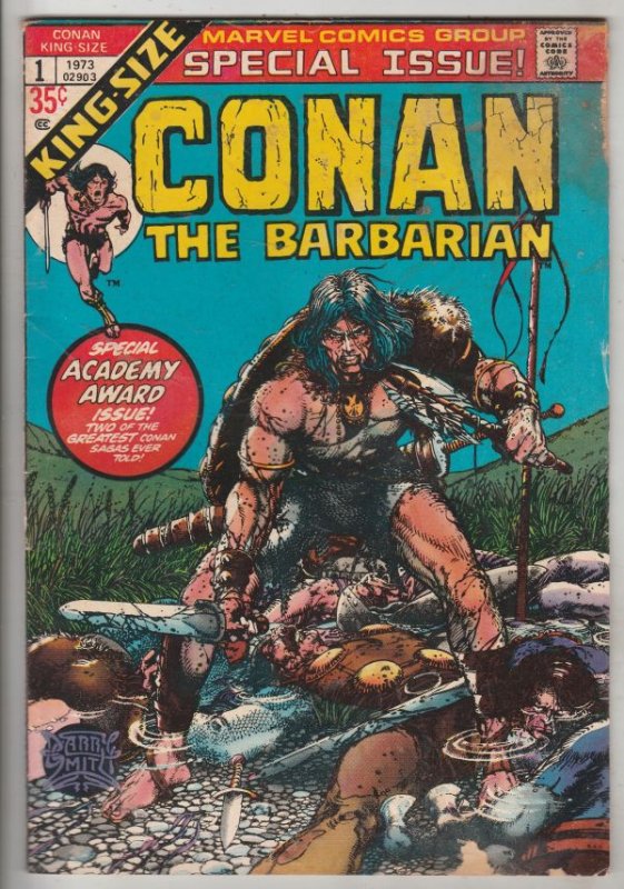 Conan the Barbarian King-Size #1 (Jan-73) VG Affordable-Grade Conan the Barba...