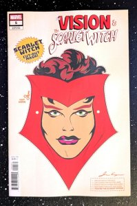 Vision & The Scarlet Witch #5 Retro Mask Variant Comic Book 2025 - Marvel