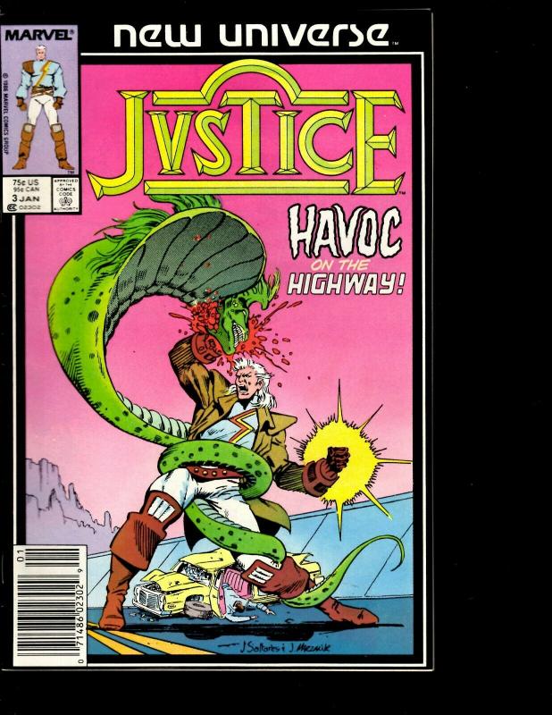  Lot of 11 Justice Marvel Comic Books 1 2 3 4 5 6 7 8 9 11 18 Marvel Boy DS2 