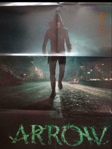 ARROW Promo Poster, 23 x 34, 2014, DC, Green Arrow, Unused more in our store 338