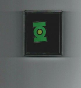 Green Lantern Cloisonne Pin - Mint in Box - 1998 - Mint
