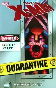 UNCANNY X-MEN TP QUARANTINE Marvel Comics Paperback Book