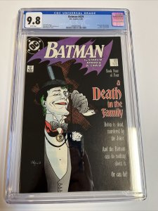 Batman (1989) # 429 (CGC 9.8 WP) Death In The Family Part 4 | Mignola Cover