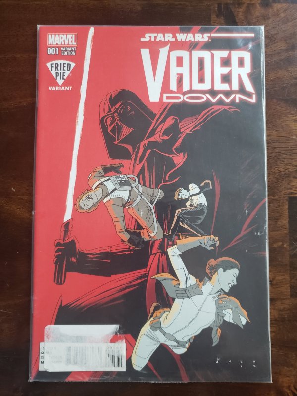 Vader Down 1 fried pie sealed in polybag