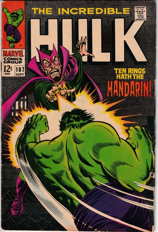 The Incredible Hulk #107 (1968)