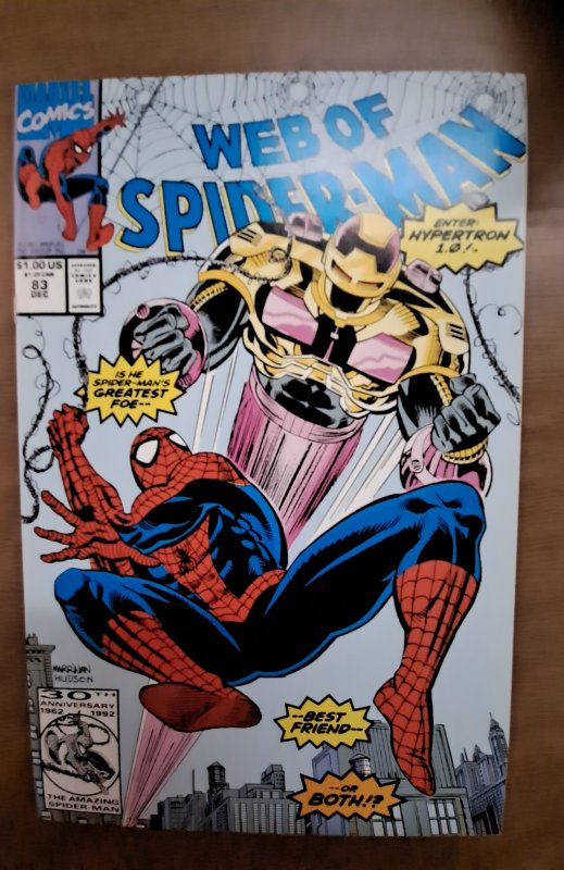 Web of Spider-Man #83 Direct Edition (1991) Marvel Comics C148