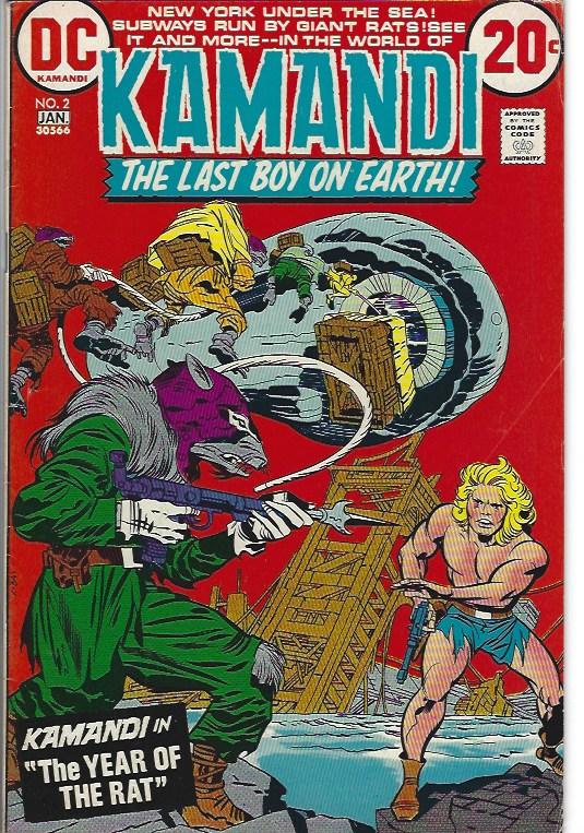 KAMANDI THE LAST BOY ON EARTH #1 AND #2 FINE - $40.00