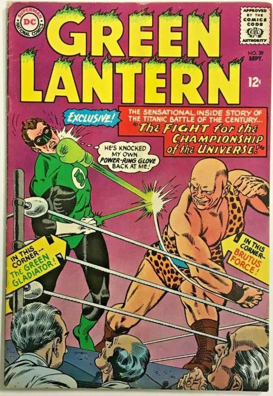 GREEN LANTERN#39 FN+ 1965 DC SILVER AGE COMICS