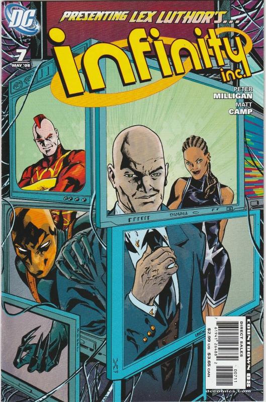 4 Infinity, Inc. DC Comic Books # 3 6 7 12 Batman Lex Luthor Peter Milligan BH55