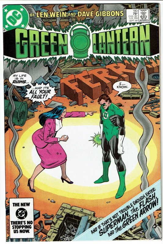 Green Lantern #180 (1st Series)   9.2 NM-