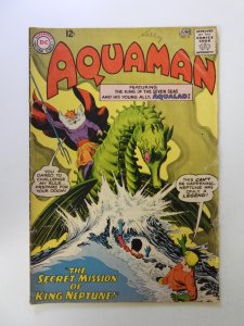 Aquaman #9 (1963) VG- condition writing front cover