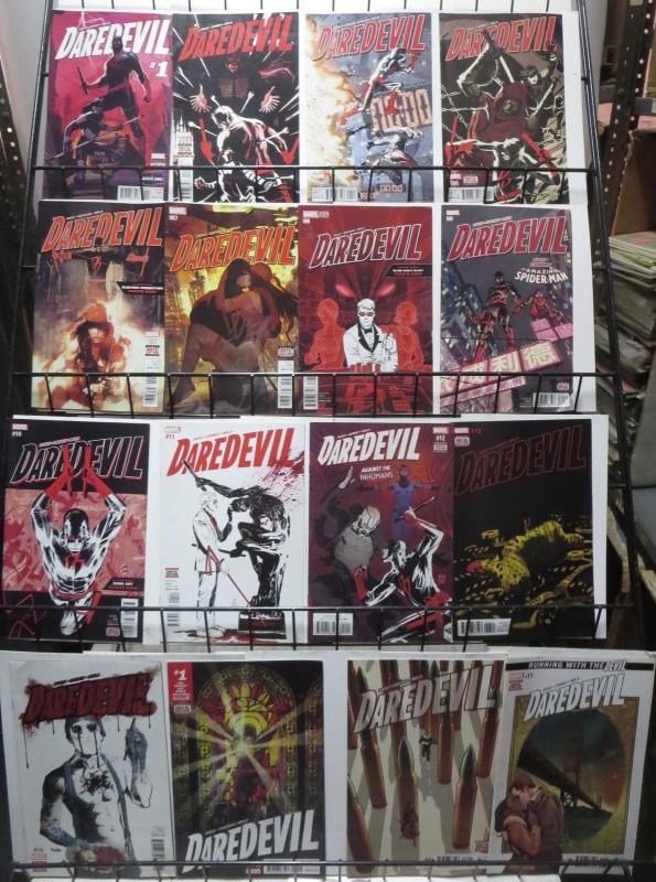 DAREDEVIL 5th Series (2016 Marvel)#1,2,4-20,23-28,Ann 1 + bonus books! VF-NM!