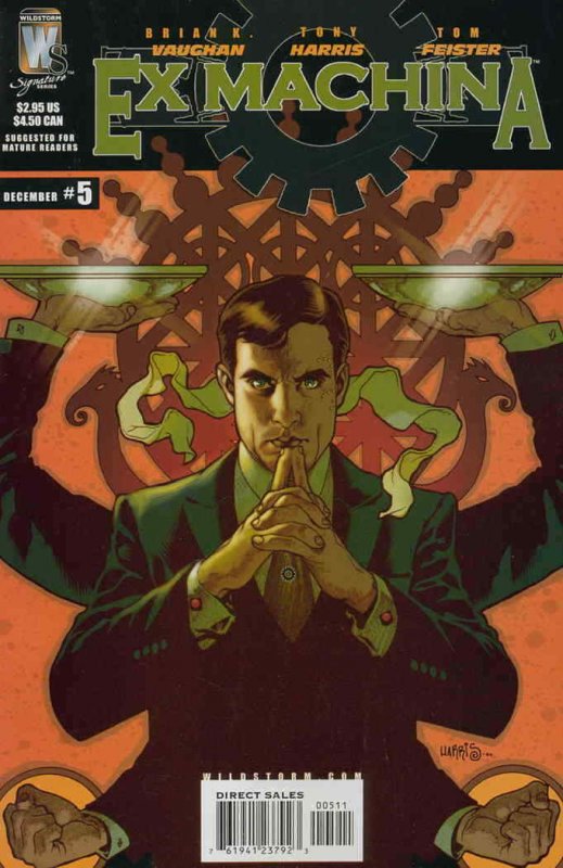 Ex Machina #5 VF/NM; WildStorm | save on shipping - details inside