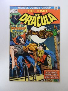 Tomb of Dracula #18 (1974) VG+ 1/2 spine split MVS intact
