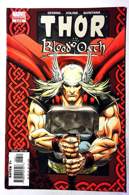Thor: Blood Oath #6 (2006) Marvel Comics 1st Print Comic Book