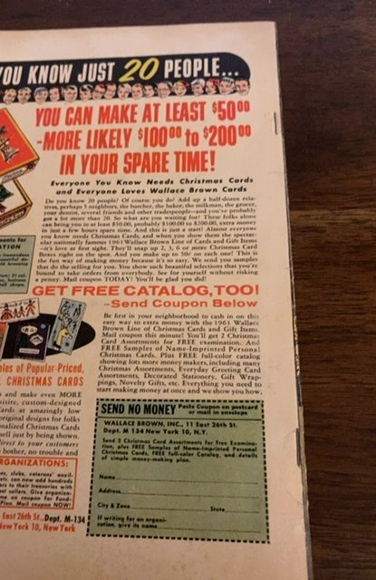 Amazing Adventures #4 (1961)I am X monster classic horror