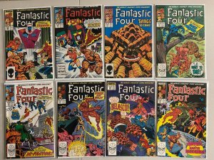 Fantastic Four comics lot #300-350 50 diff avg 6.0 (1987-91)