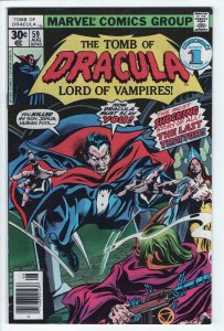 TOMB OF DRACULA #59 - 6.5 - WP -