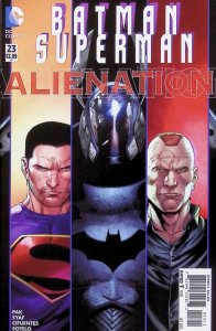 BATMAN SUPERMAN Comic Issue 23 — Alienation 32 Pages — 2015 DC Universe VF+