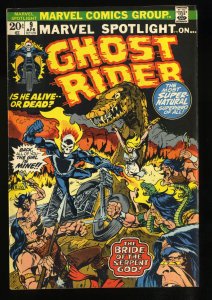 Marvel Spotlight #9 GD/VG 3.0 Ghost Rider!