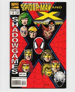 Spider-Man and X-Factor: Shadowgames #3 (1994) X-Factor