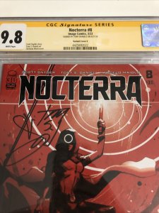 Nocterra  (2022) # 8 (CGC 9.8 SS) Signed Tony Daniels * Variant * Image Universe