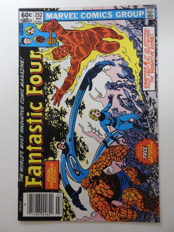 Fantastic Four #252 Newsstand Edition (1983) Solid VG+ Condition!!