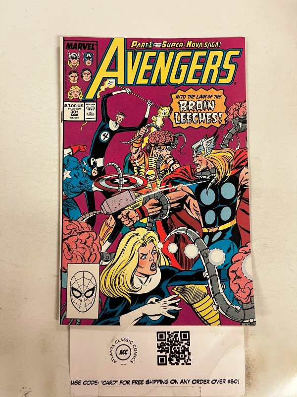 The Avengers #301 VF Marvel Comic Books Thor Captain America Iron Man 9 HH59