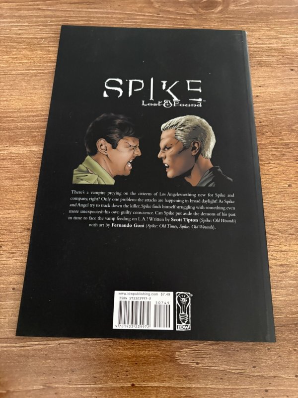 Spike Lost & Found IDW Comic Book Graphic Novel Buffy Vampire Slayer 3 J456