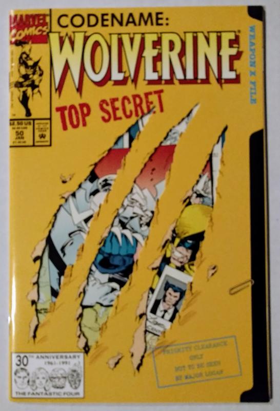 X-Force #8 (1st Domino & Wild Pack) and Wolverine #50! (1st Appearance of Shiva)