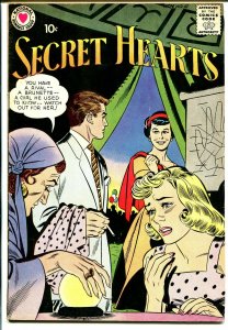 Secret Hearts #67 1960-DC-Gypsy style fortune teller-crystal ball-romance-VG+