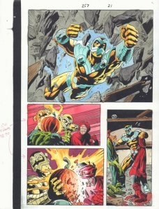 Spectacular Spider-Man #257 p.21 Color Guide Art - Prodigy 1998 John Kalisz