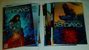 18 Days #1-10,13-16,18-23,25,26+ (set of 23) Grant Morrison 2015 Graphic India